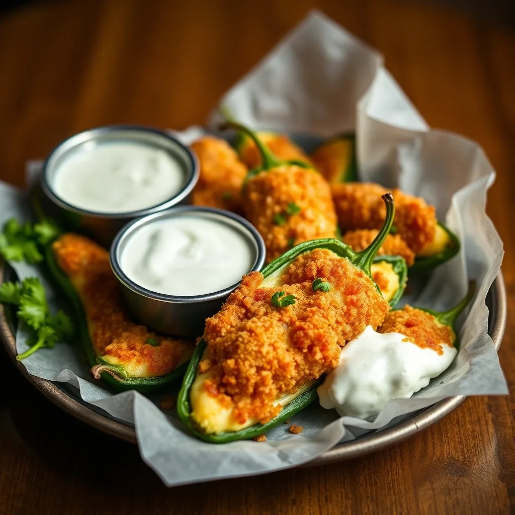 Stuffed Jalapeño Poppers